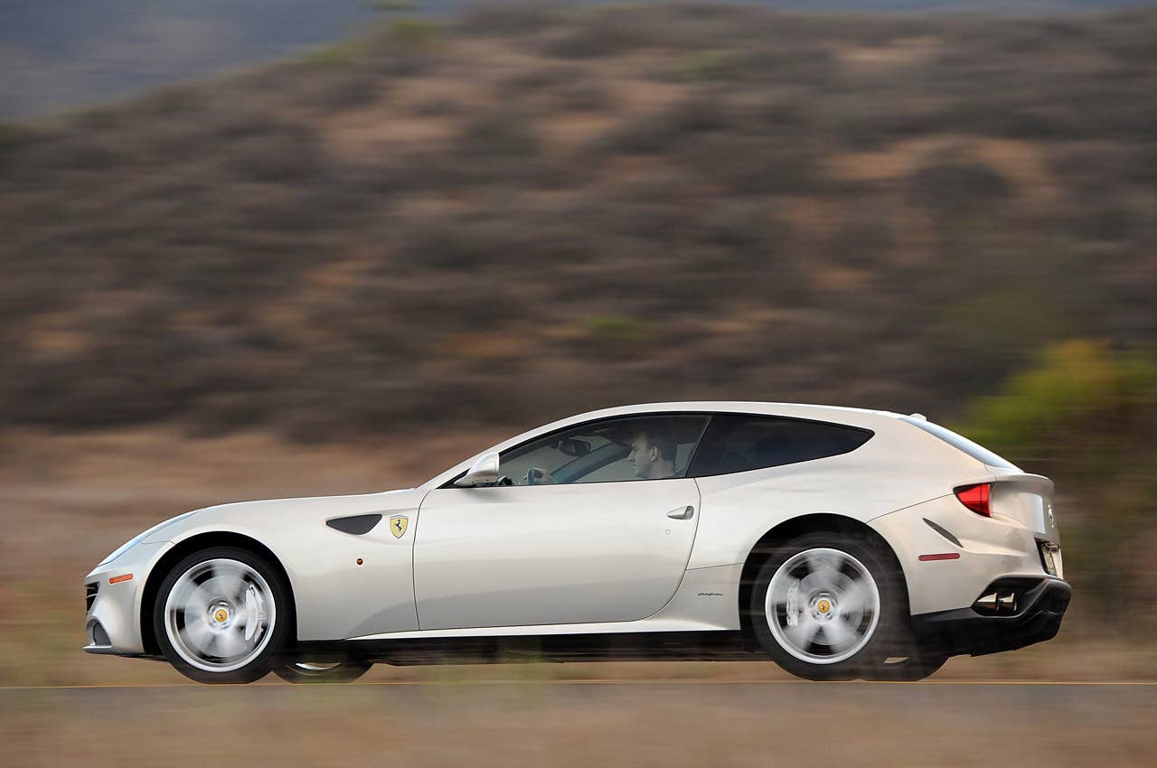 2013 Ferrari FF driving