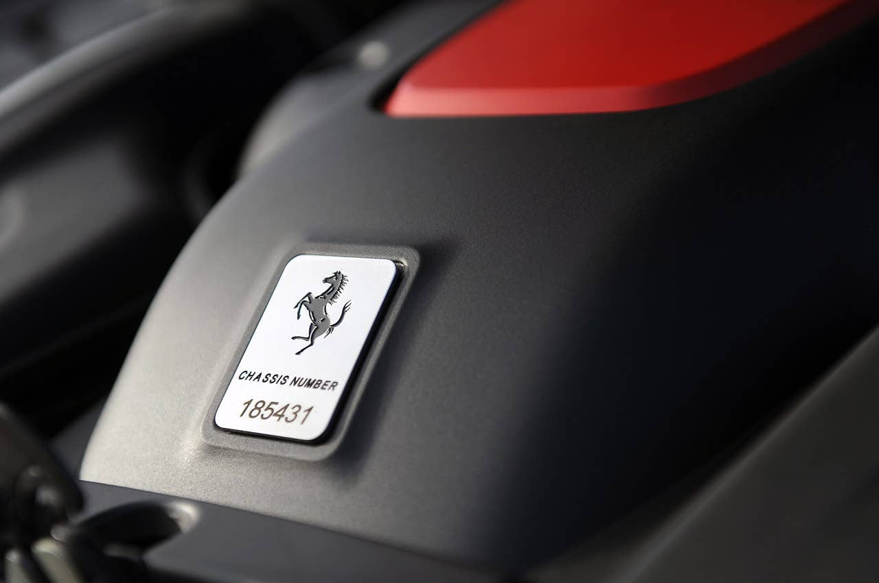 2013 Ferrari FF engine detail