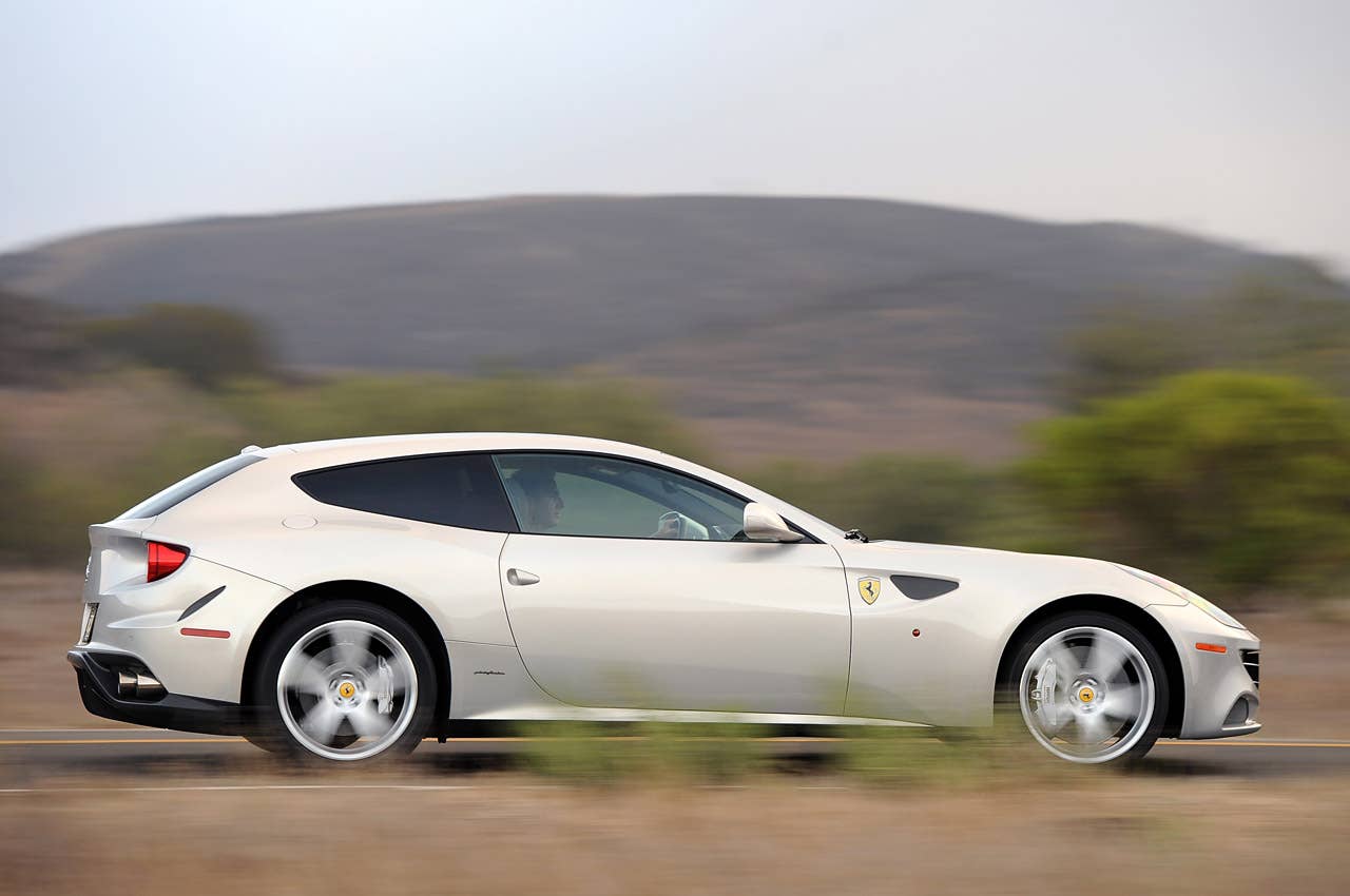 2013 Ferrari FF driving