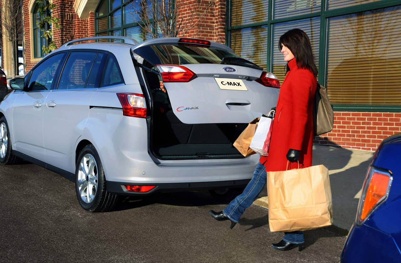 2012 Ford C-Max hands-free liftgate