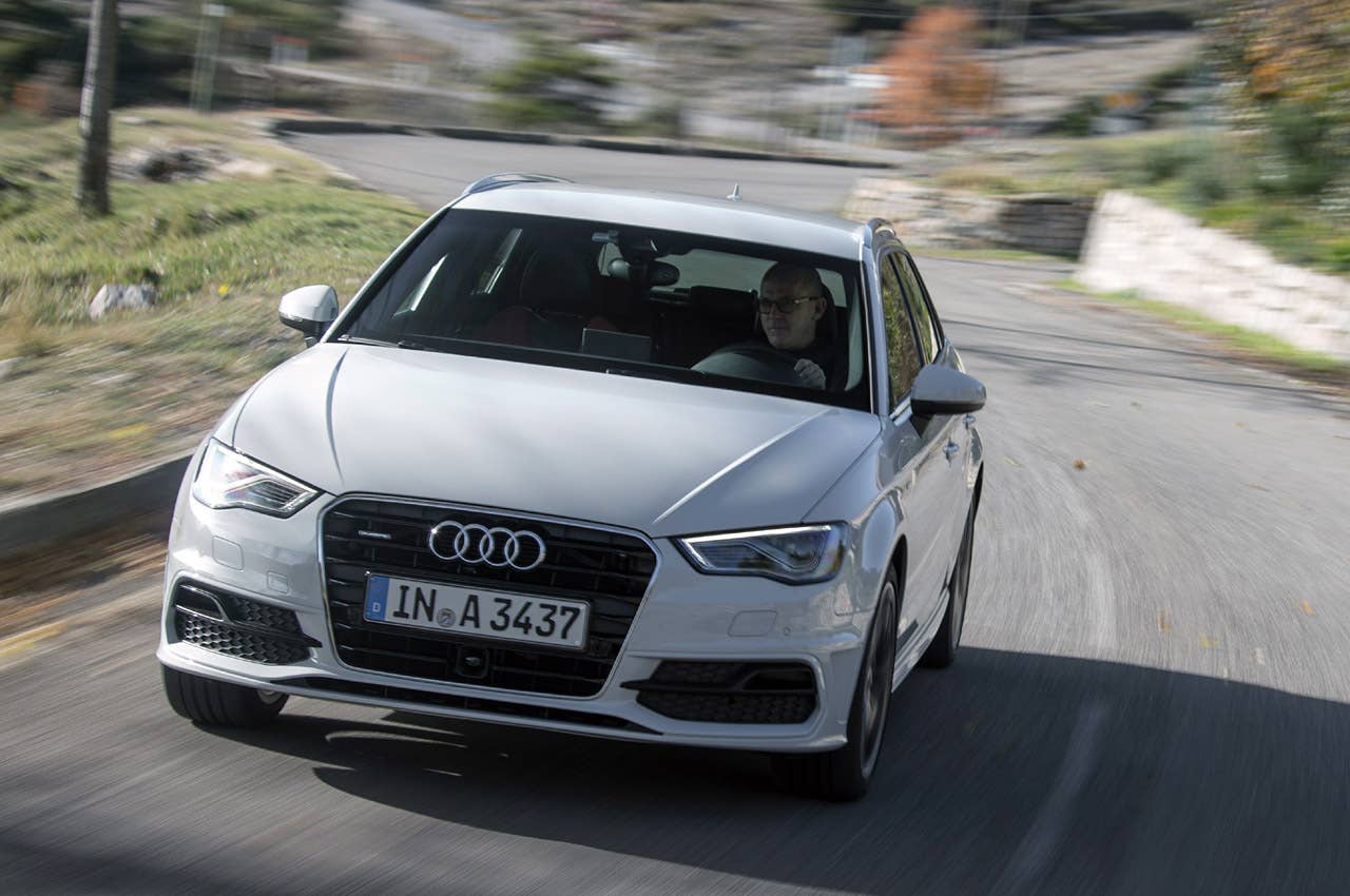 2014 Audi A3 Sportback driving