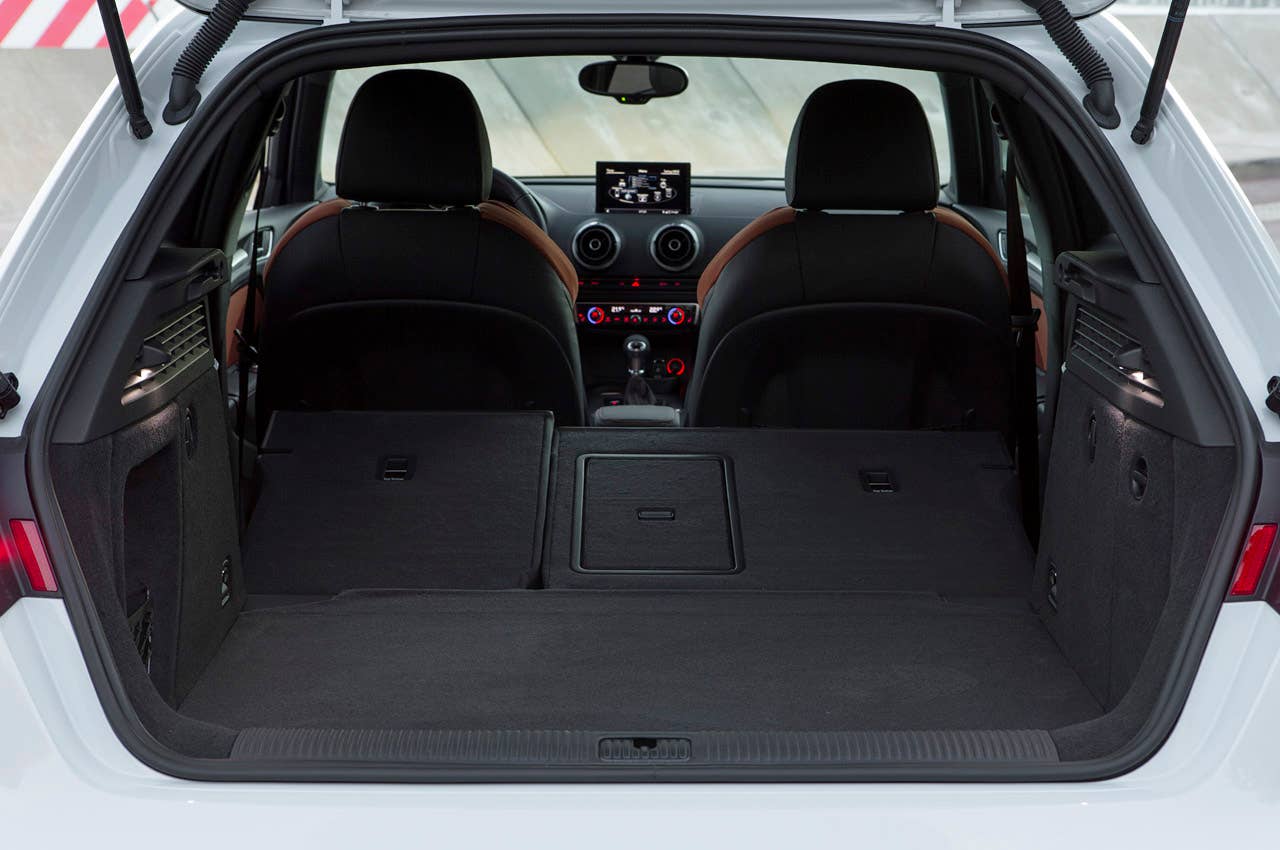2014 Audi A3 Sportback rear cargo area