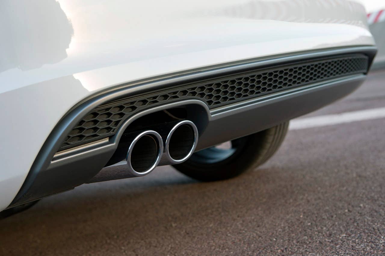 2014 Audi A3 Sportback exhaust tips