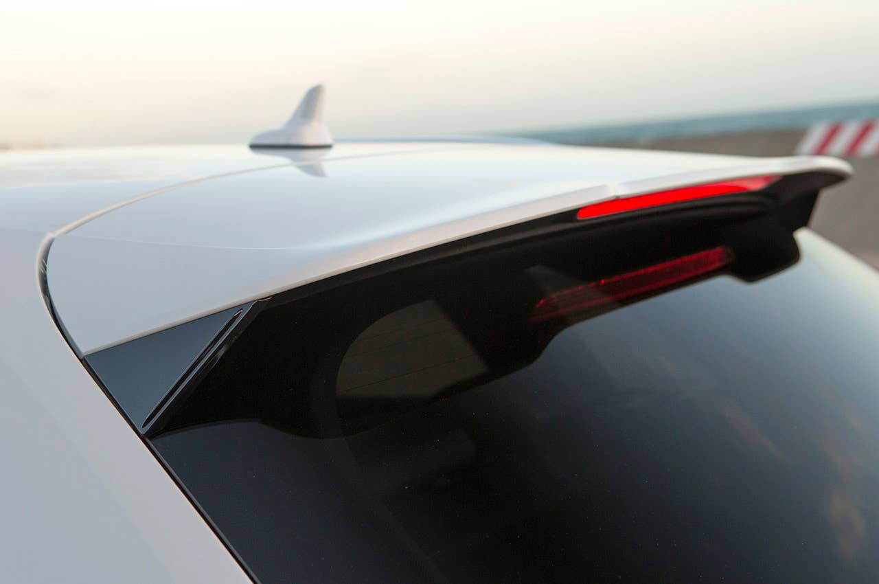 2014 Audi A3 Sportback roof spoiler