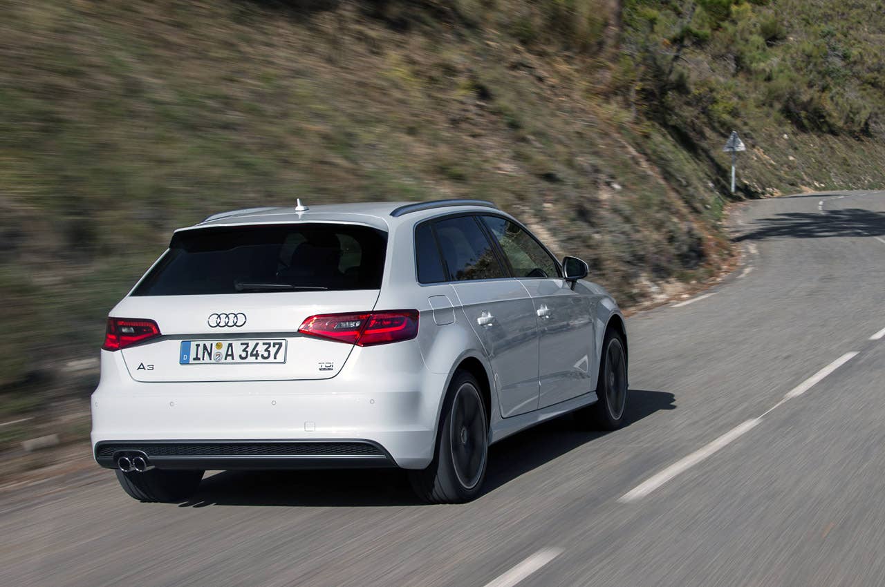 2014 Audi A3 Sportback driving