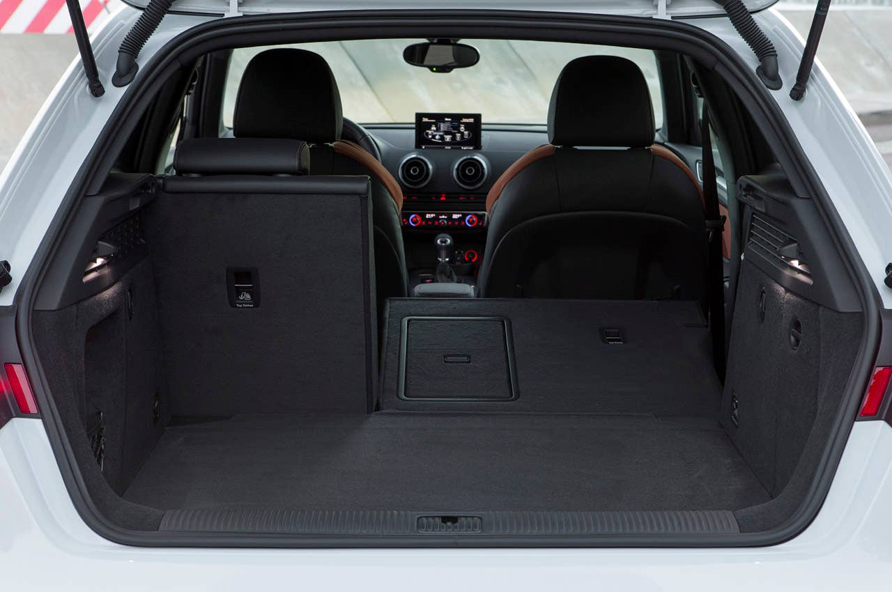 2014 Audi A3 Sportback rear cargo area