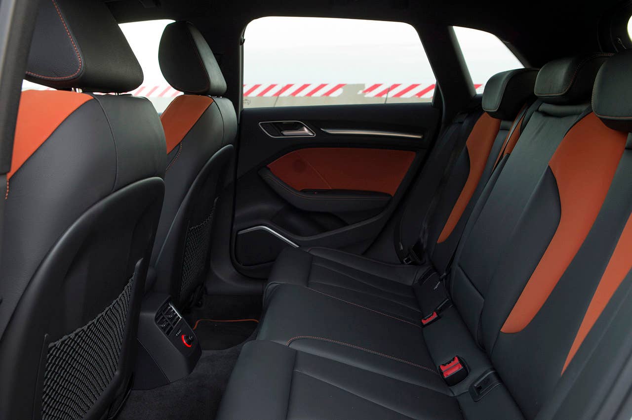 2014 Audi A3 Sportback rear seats