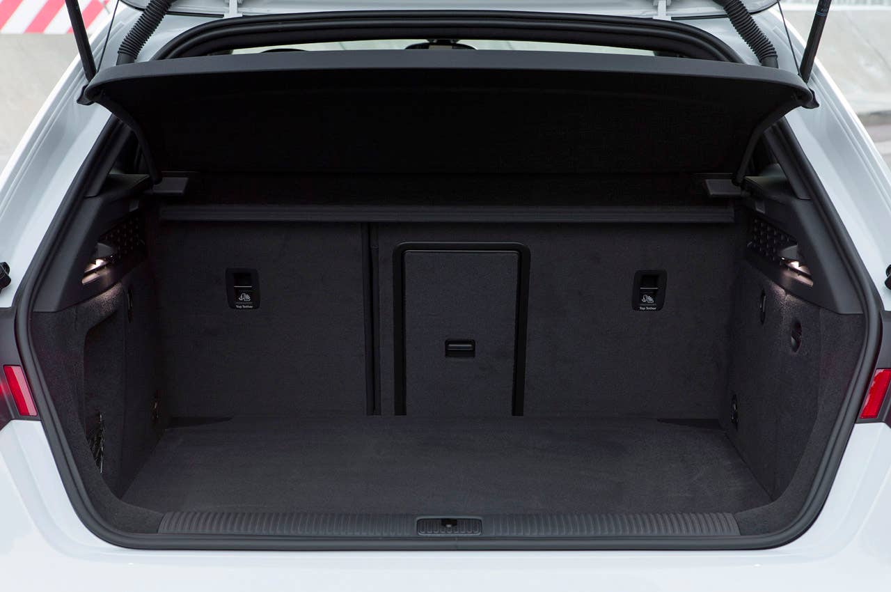 2014 Audi A3 Sportback rear cargo area