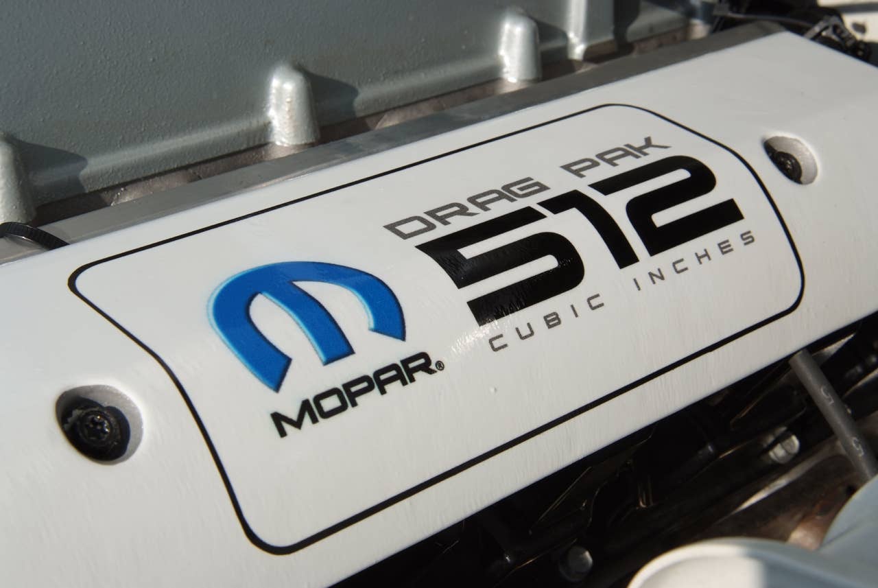 2011 Dodge Challenger Drag Pak V10 engine