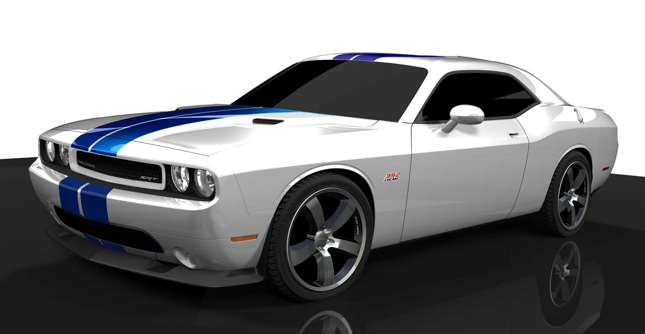 2011 Dodge Challenger 392 in white