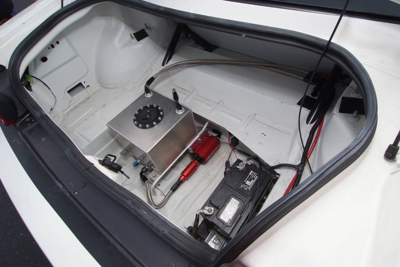 2011 Dodge Challenger Drag Pak V10 fuel cell