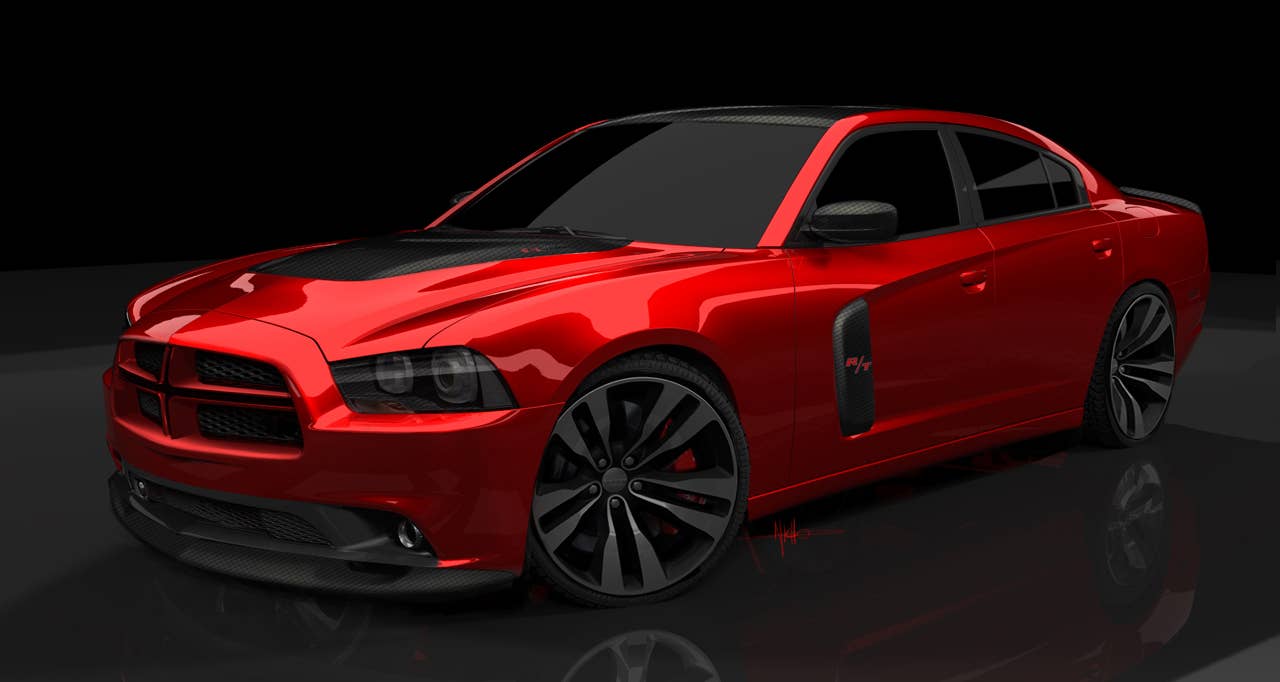 2011 Red Line Dodge Charger Concept
