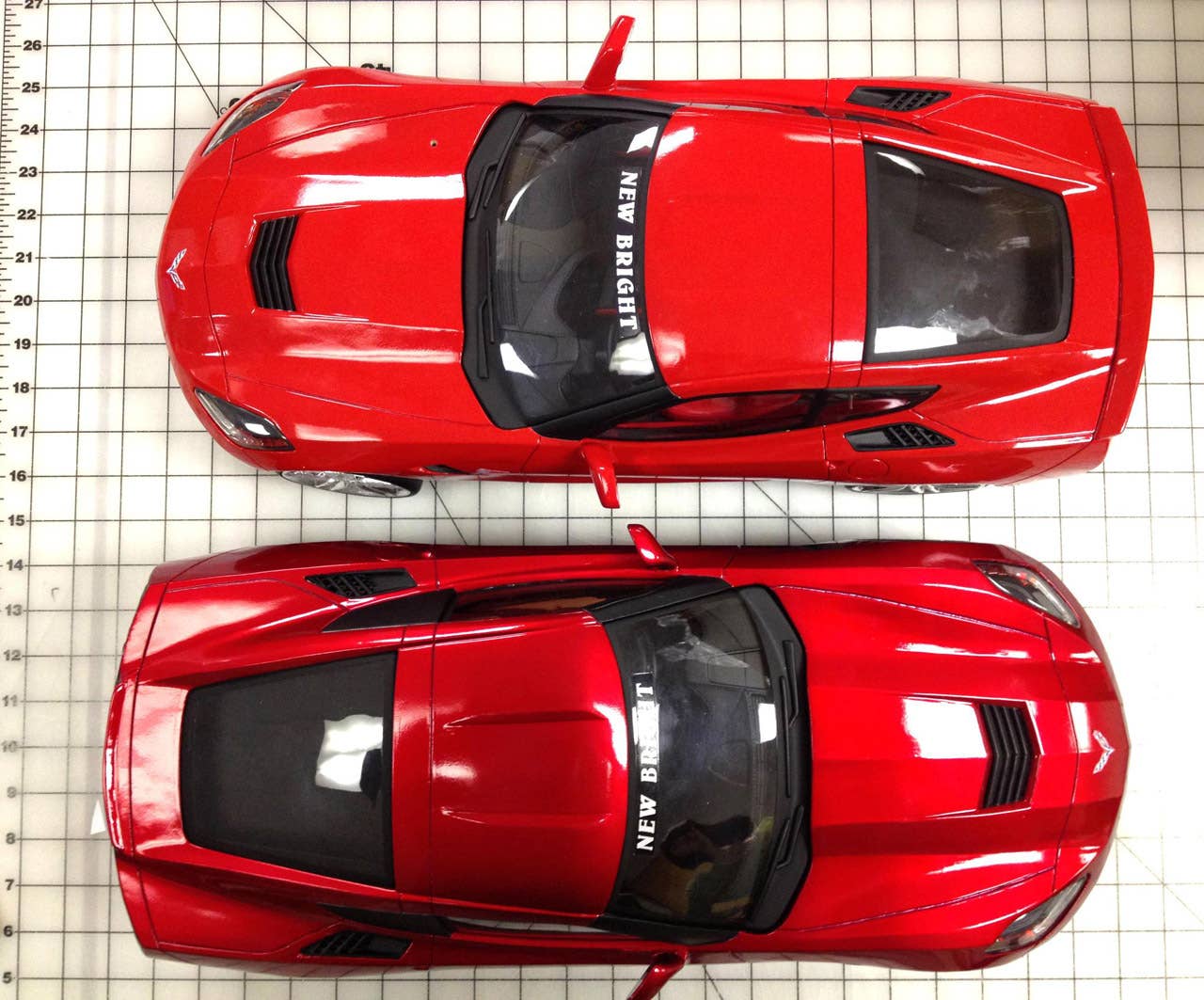 New Bright 2014 Chevroelt Corvette RC Car from above