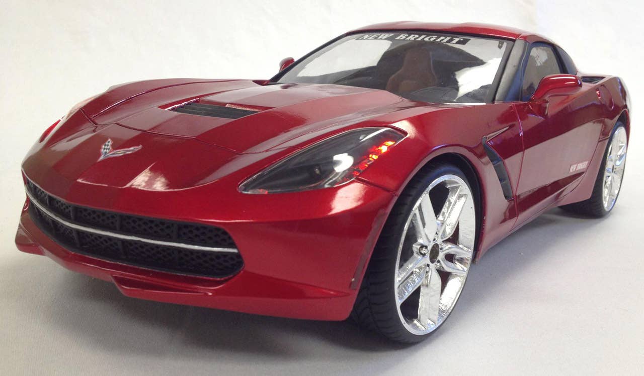 New Bright 2014 Chevroelt Corvette RC Car front 3/4