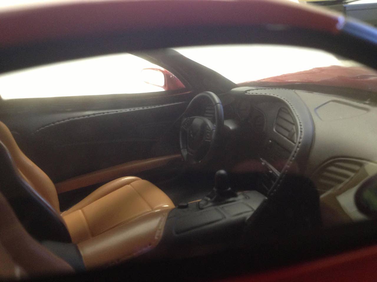 New Bright 2014 Chevroelt Corvette RC Car interior