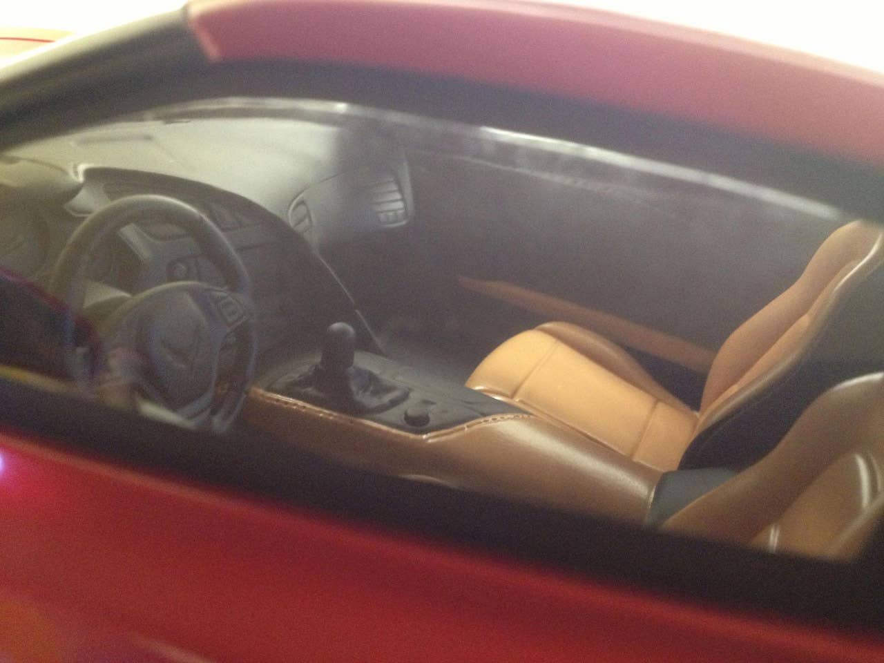 New Bright 2014 Chevroelt Corvette RC Car interior