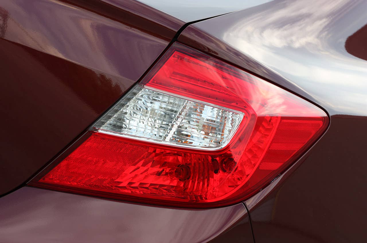 2012 Honda Civic EX Sedan taillights