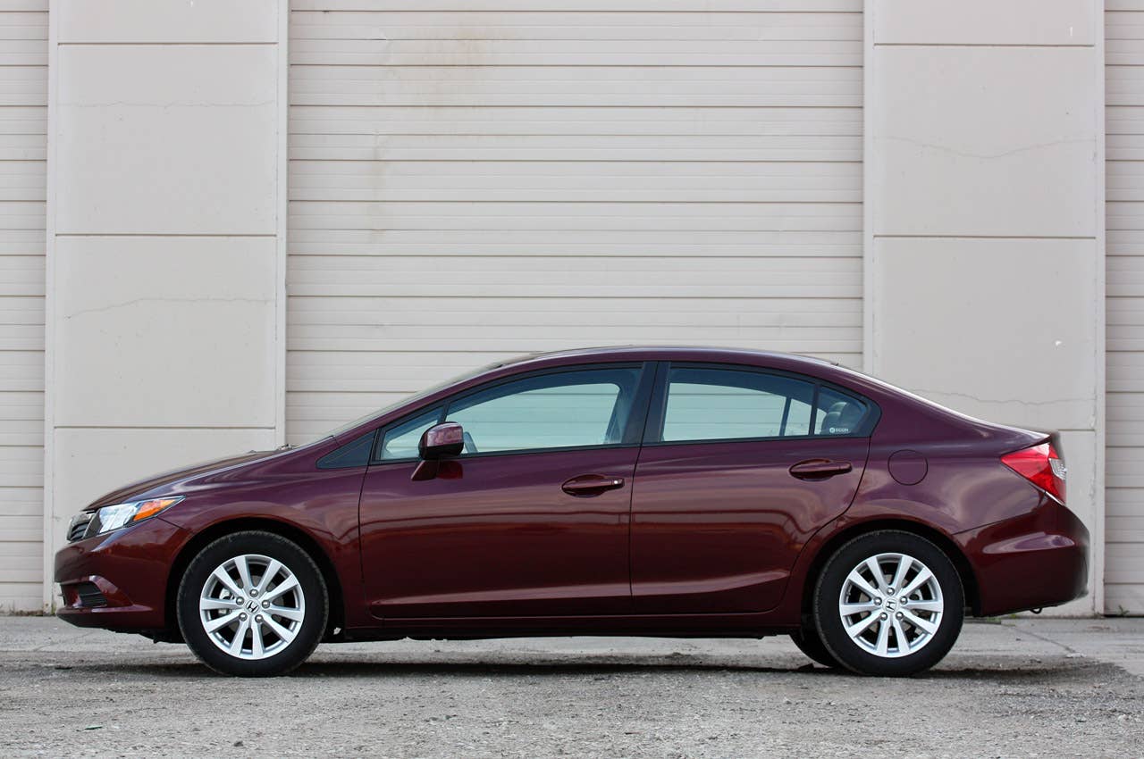 2012 Honda Civic EX Sedan side view