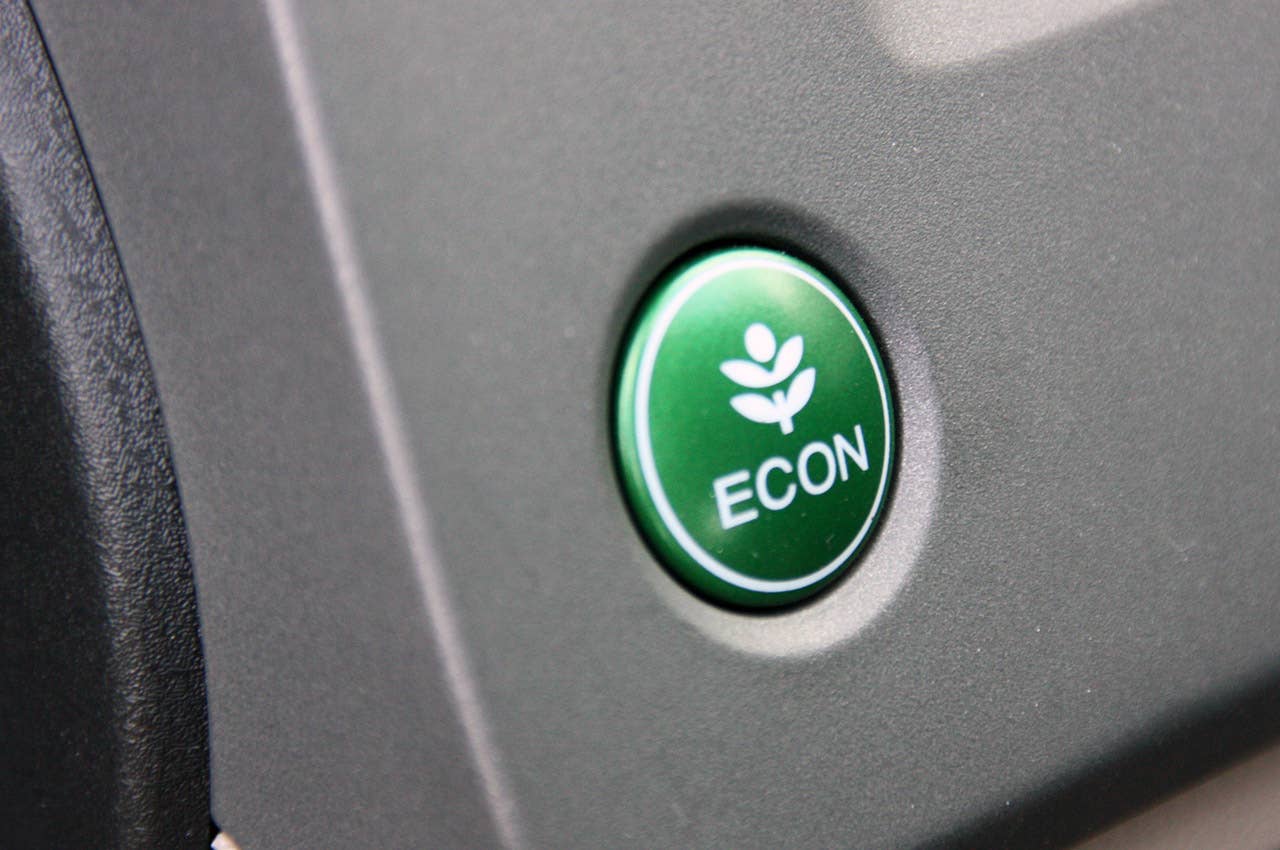 2012 Honda Civic EX Sedan economy button