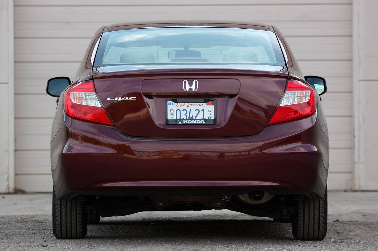 2012 Honda Civic EX Sedan rear view