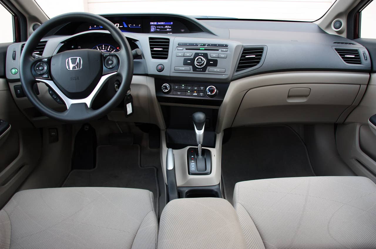 2012 Honda Civic EX Sedan interior