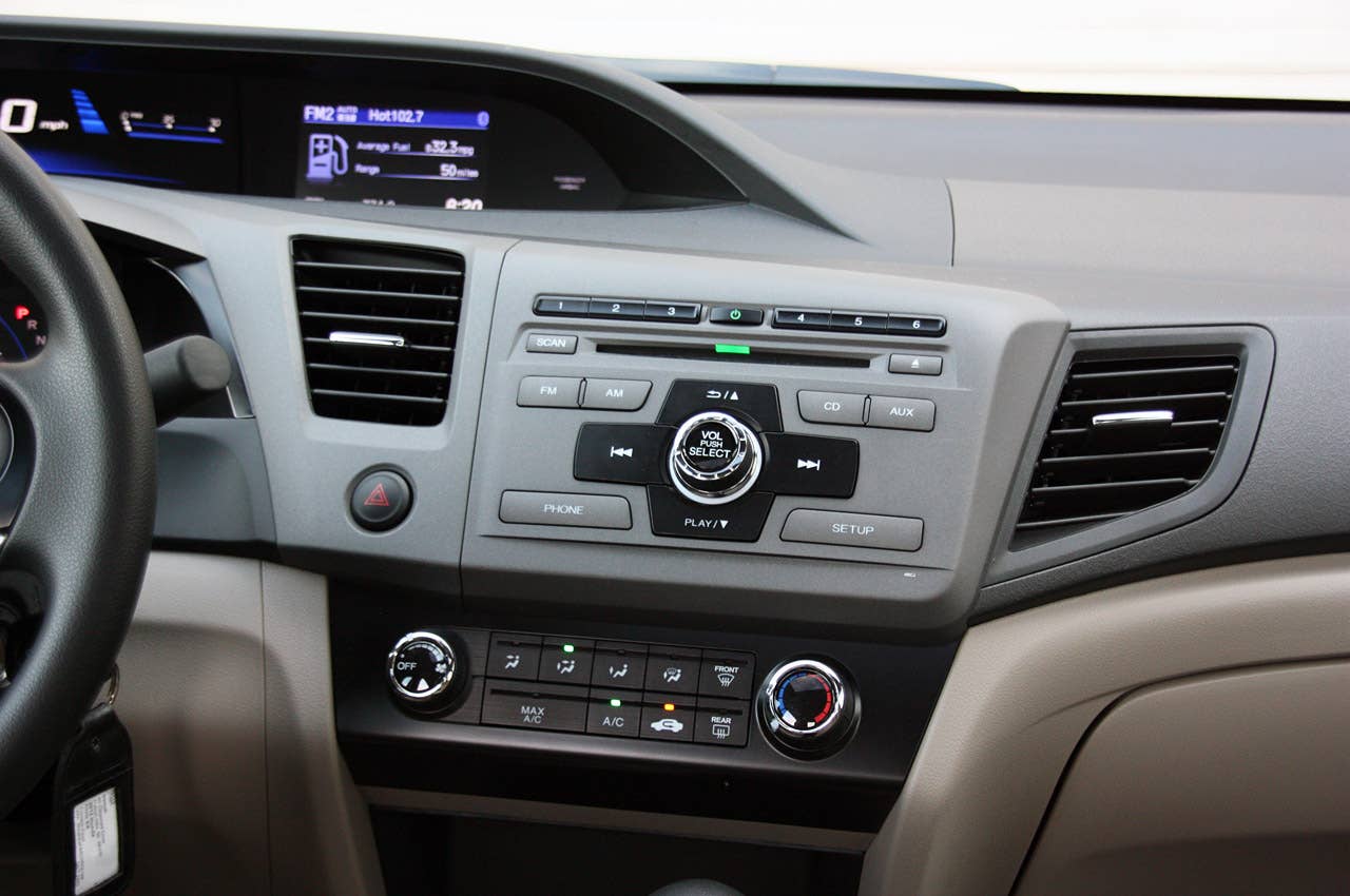 2012 Honda Civic EX Sedan instrument panel