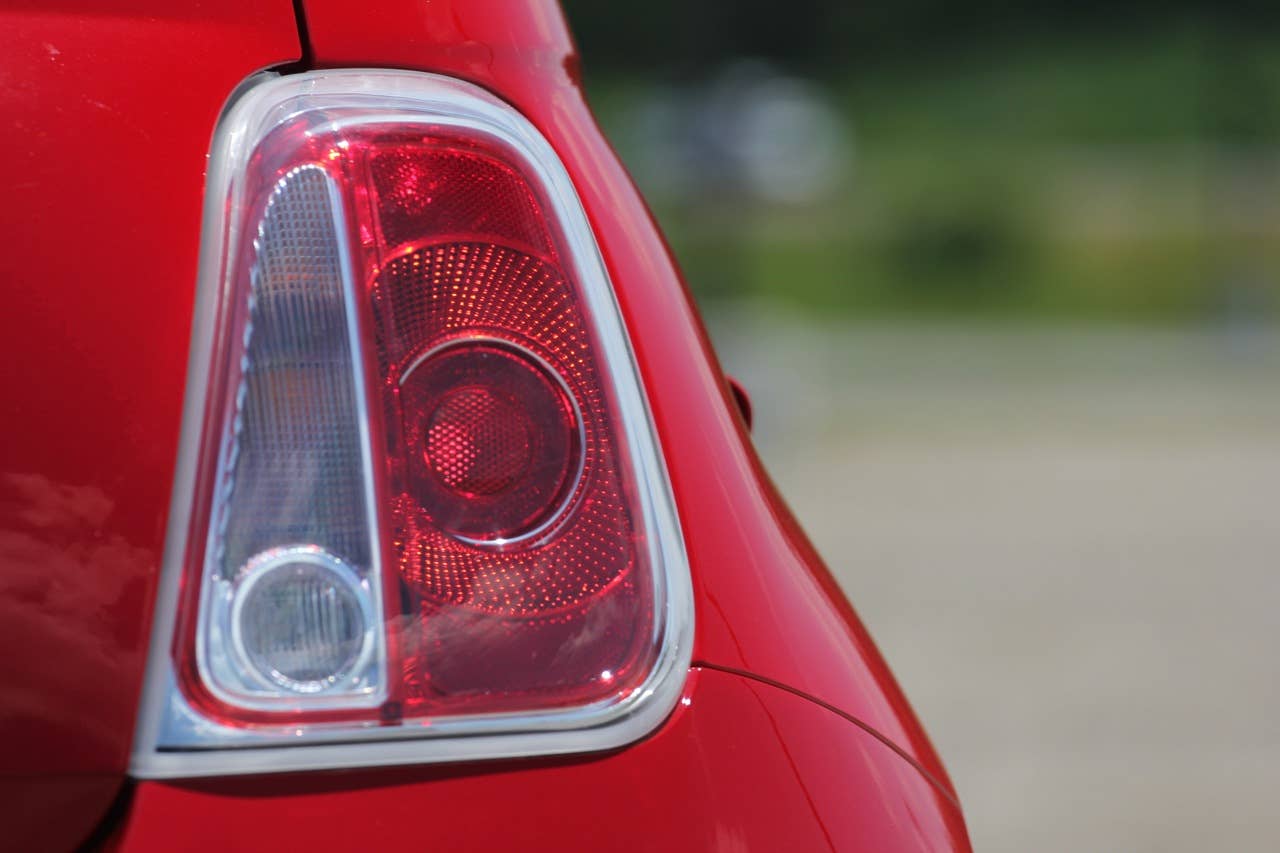 2012 Fiat 500C taillight