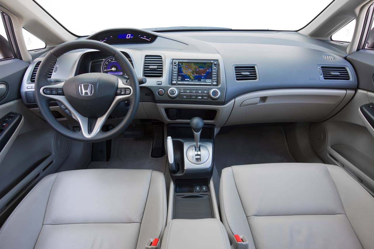 2010 Honda Civic EX-L Sedan with Navigation interior