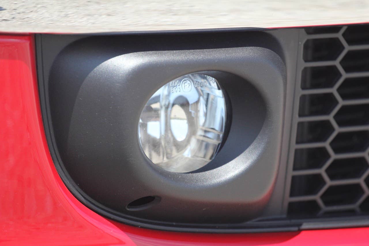 2012 Fiat 500C fog light