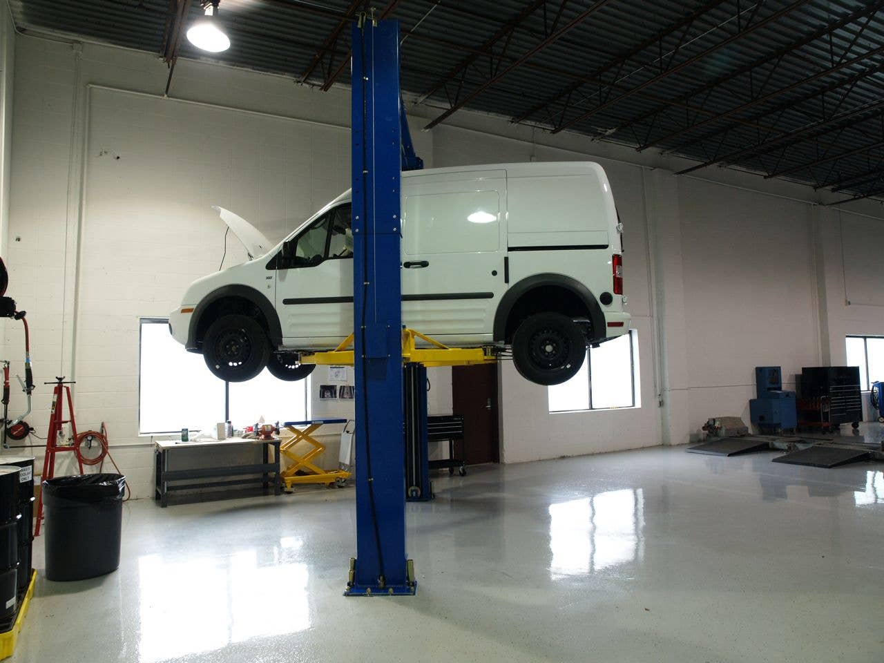 ford transit connect electric van