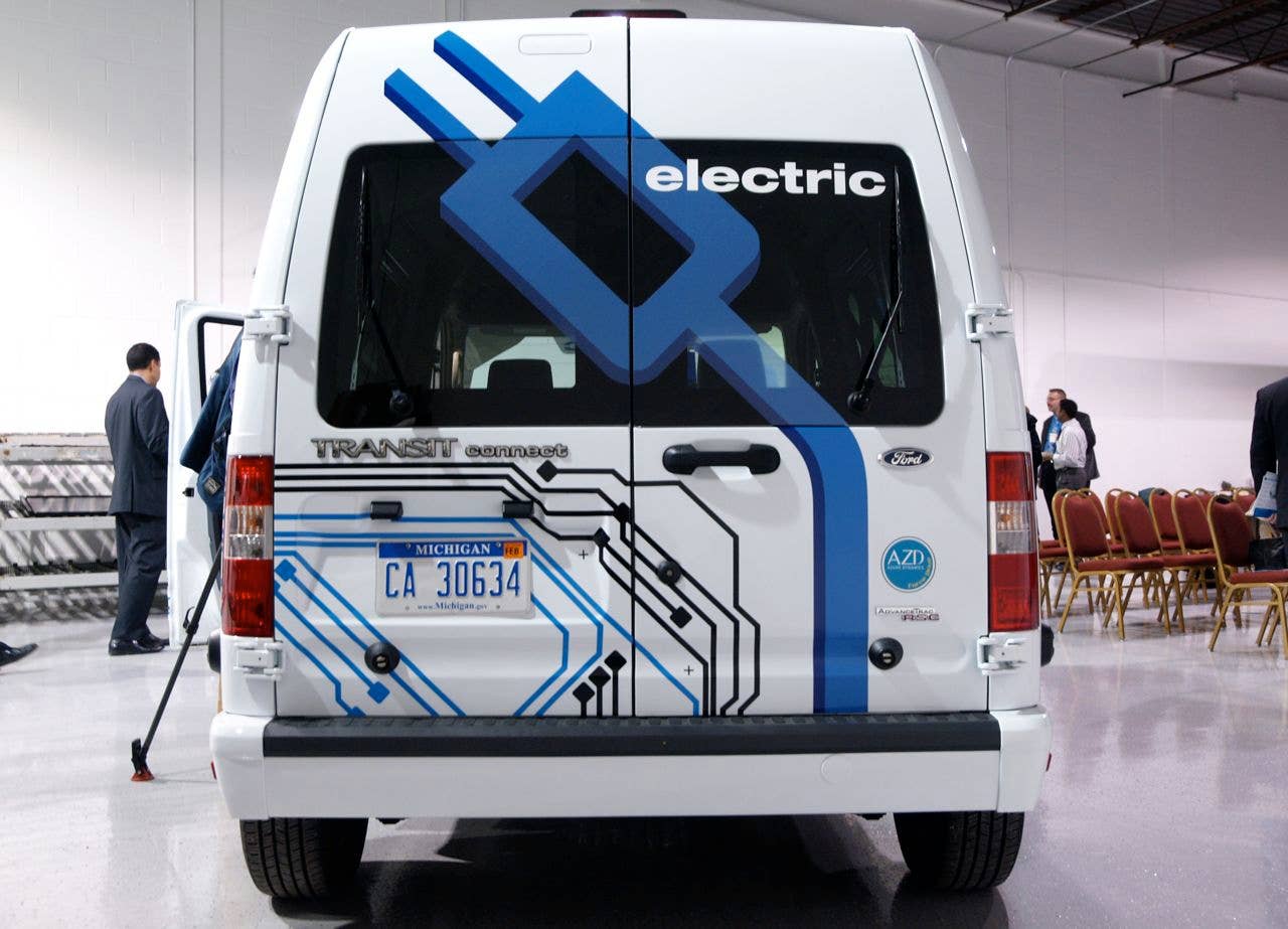 Ford Transit Connect Electric van