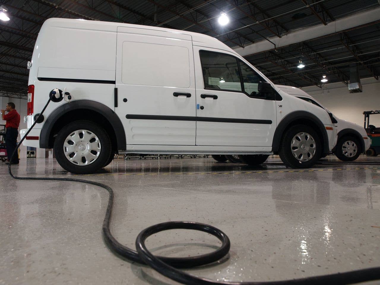 ford transit connect electric van