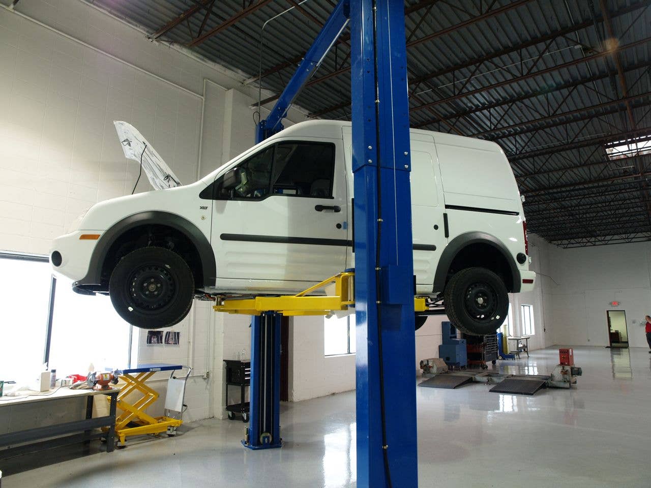 ford transit connect electric van