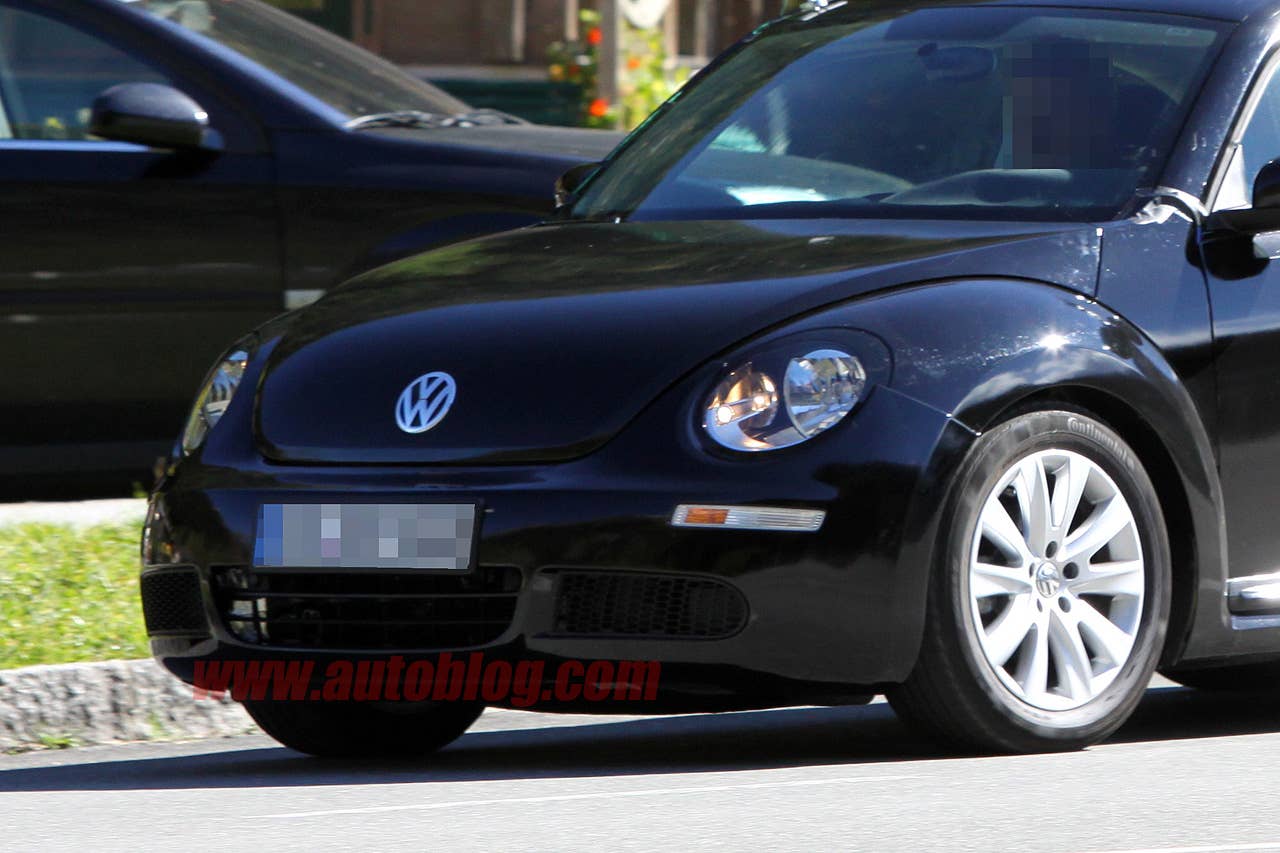 2012 Volkswagen Beetle spy shots