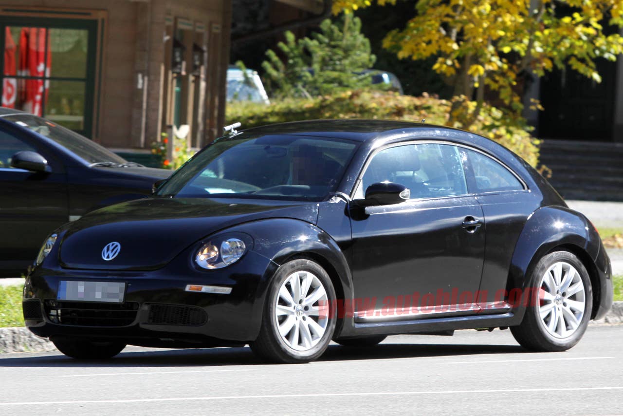 2012 Volkswagen Beetle spy shots