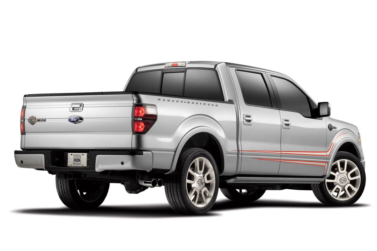 2011 Ford Harley-Davidson F-150: 2011 Ford Harley-Davidson F-150 combines the smooth handling and legendary durability of America's best-selling line of trucks with the authentic styling of Harley-Davidson.