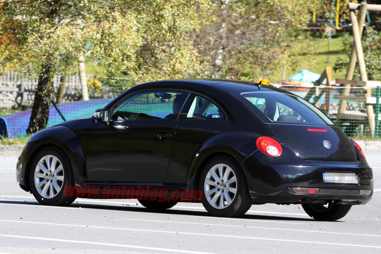 2012 Volkswagen Beetle spy shots