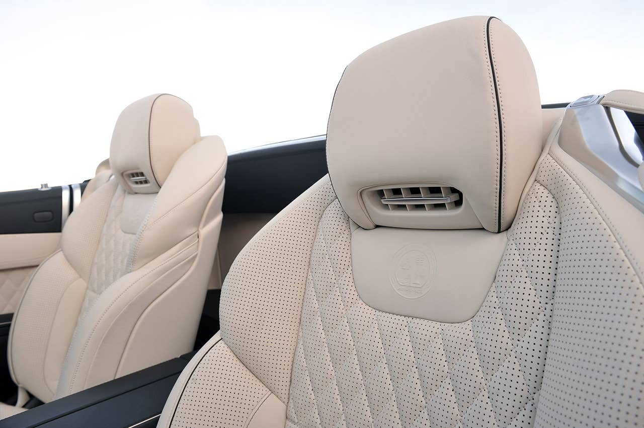 2013 Mercedes-Benz SL65 AMG seats