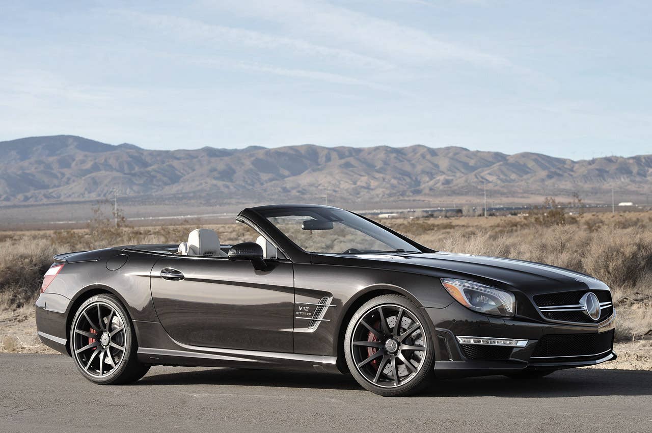 2013 Mercedes-Benz SL65 AMG front 3/4 view