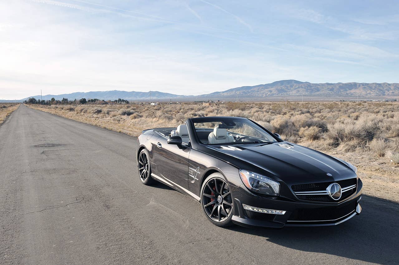 2013 Mercedes-Benz SL65 AMG front 3/4 view
