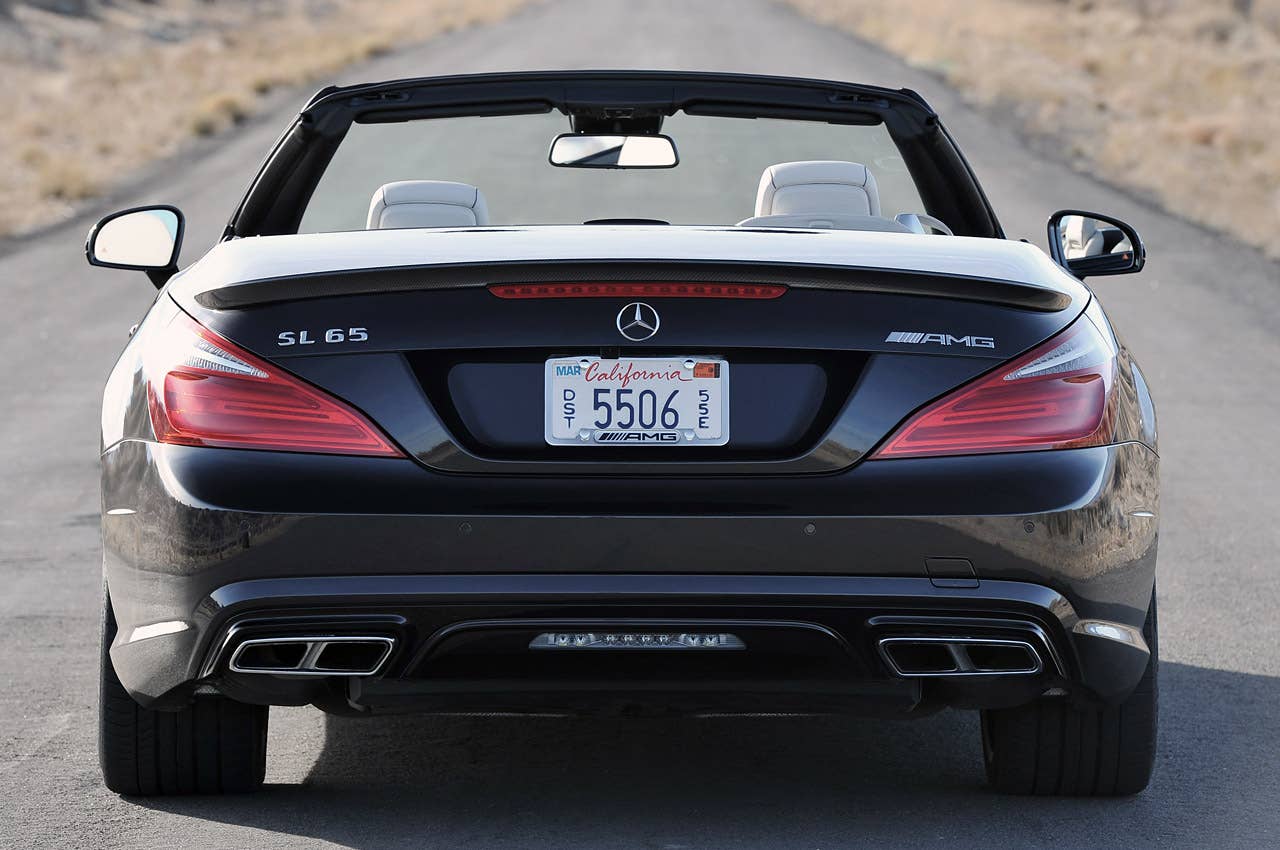 2013 Mercedes-Benz SL65 AMG rear view