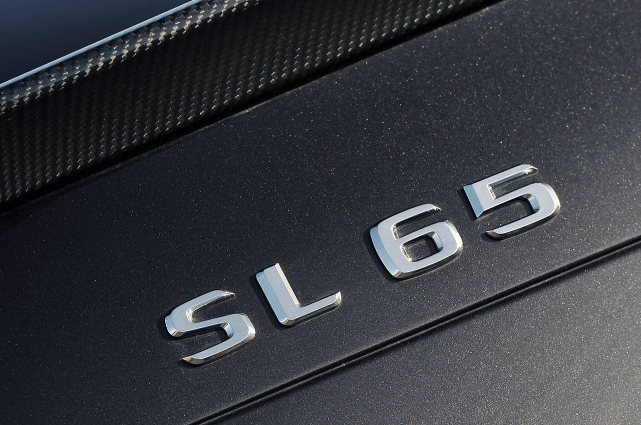2013 Mercedes-Benz SL65 AMG badge