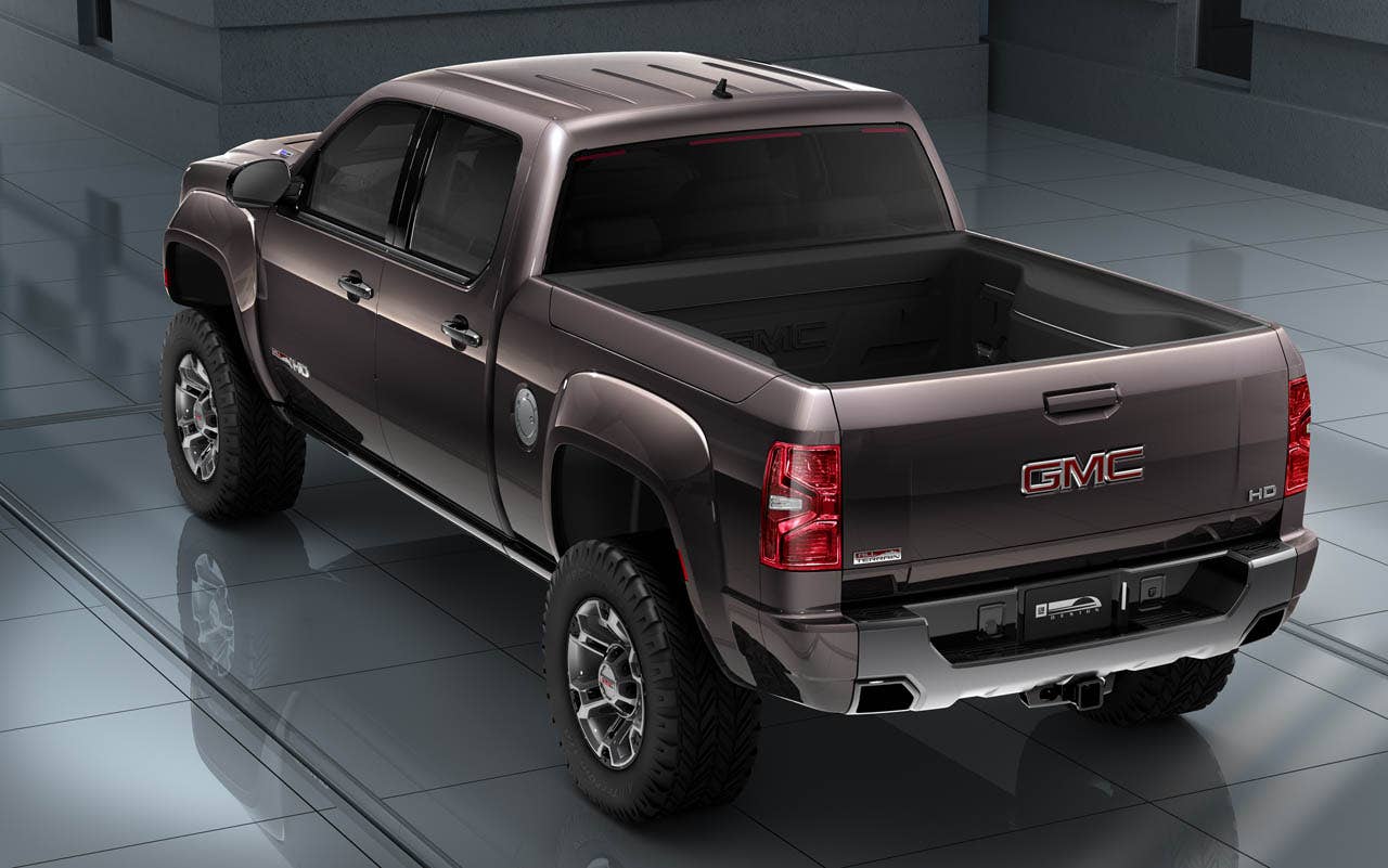 2011 GMC Sierra All Terrain HD Concept. (12/16/2010) (United States)