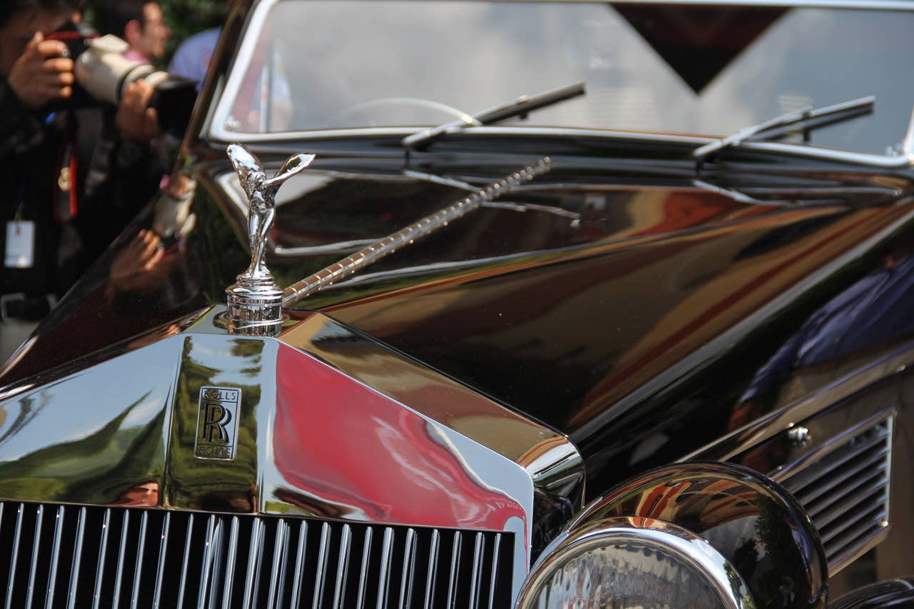 1925 round-door Rolls-Royce Phantom from Petersen Museum