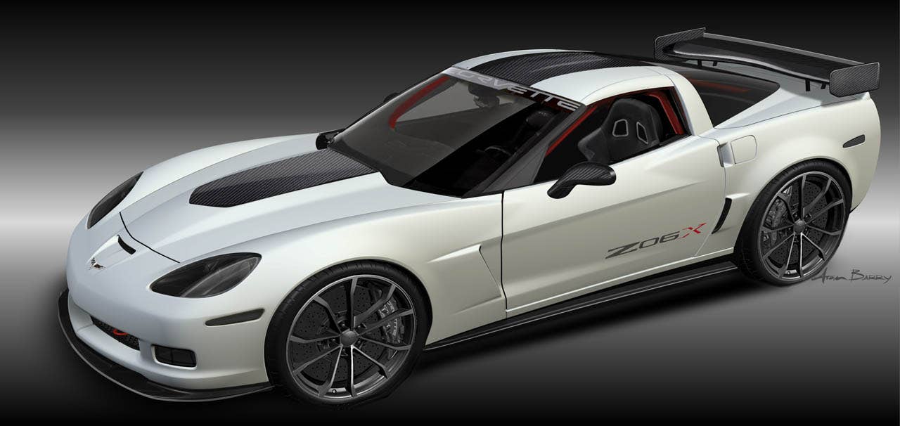 Corvette Z06X Track Car Concept