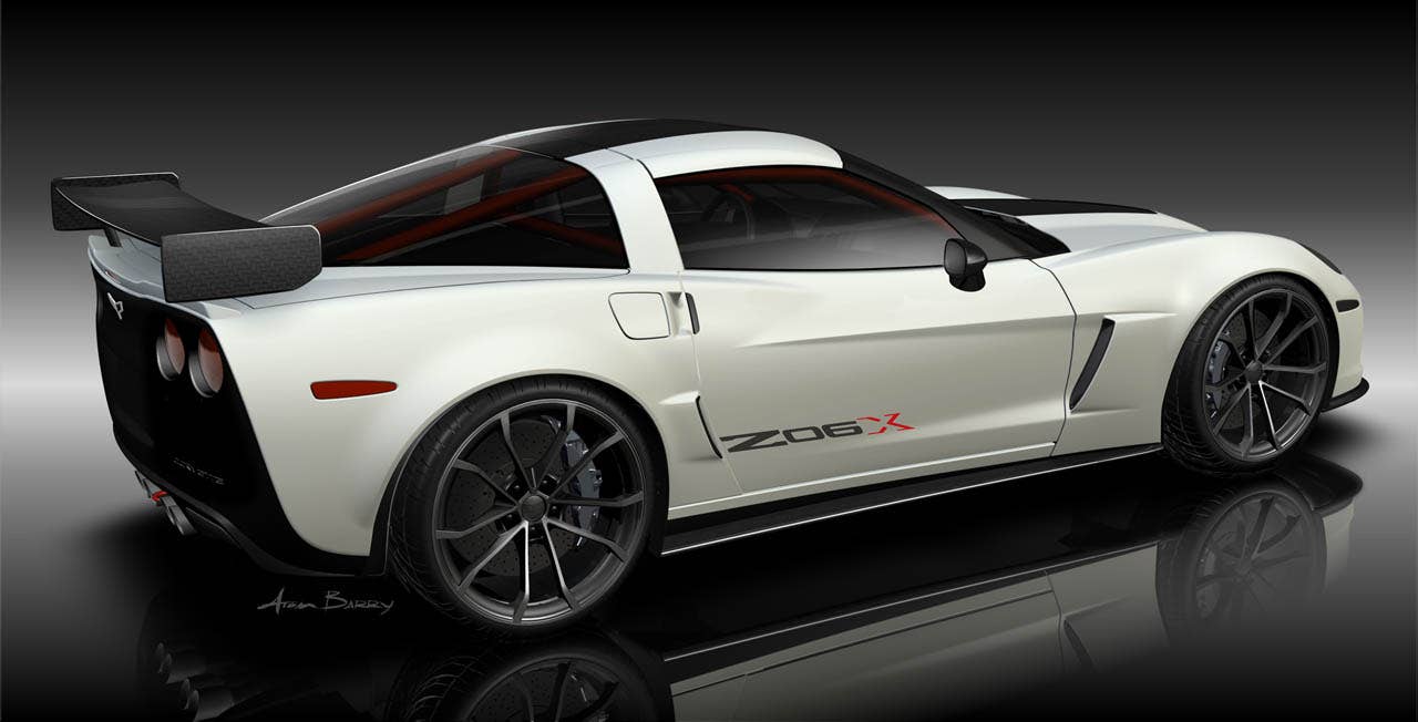 Corvette Z06X Track Car Concept