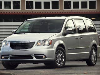 Sticker price: $30,530 to $40,745  Invoice: $29,227 to $38,625  Fuel economy: 17 city/25 highway  Minivan buyers are typically very persnickety, demanding an excess of upholders and bins, and choosing their van based a good deal on how well the seats stow away when not in use.  The Chrysler T&C, which boasts its clever Stow ‘N Go system by which the second and third rows of seats disappear into the floor, scores a lot of points with new owners for style and innovation.  Strategic Vision also names it number one. But the T&C falls a bit short of rivals when it comes to both short-term and long-term quality and dependability. On Power's IQS, it gets beat by Nissan Quest, Honda Odyssey and Toyota Sienna. And on VDS it gets beat by Odyssey and Sienna.  Chrysler is gaining in quality under management of Fiat, but as a brand, it still lags rivals by quite a bit -- well below average in IQS and seventh from the bottom on dependability.