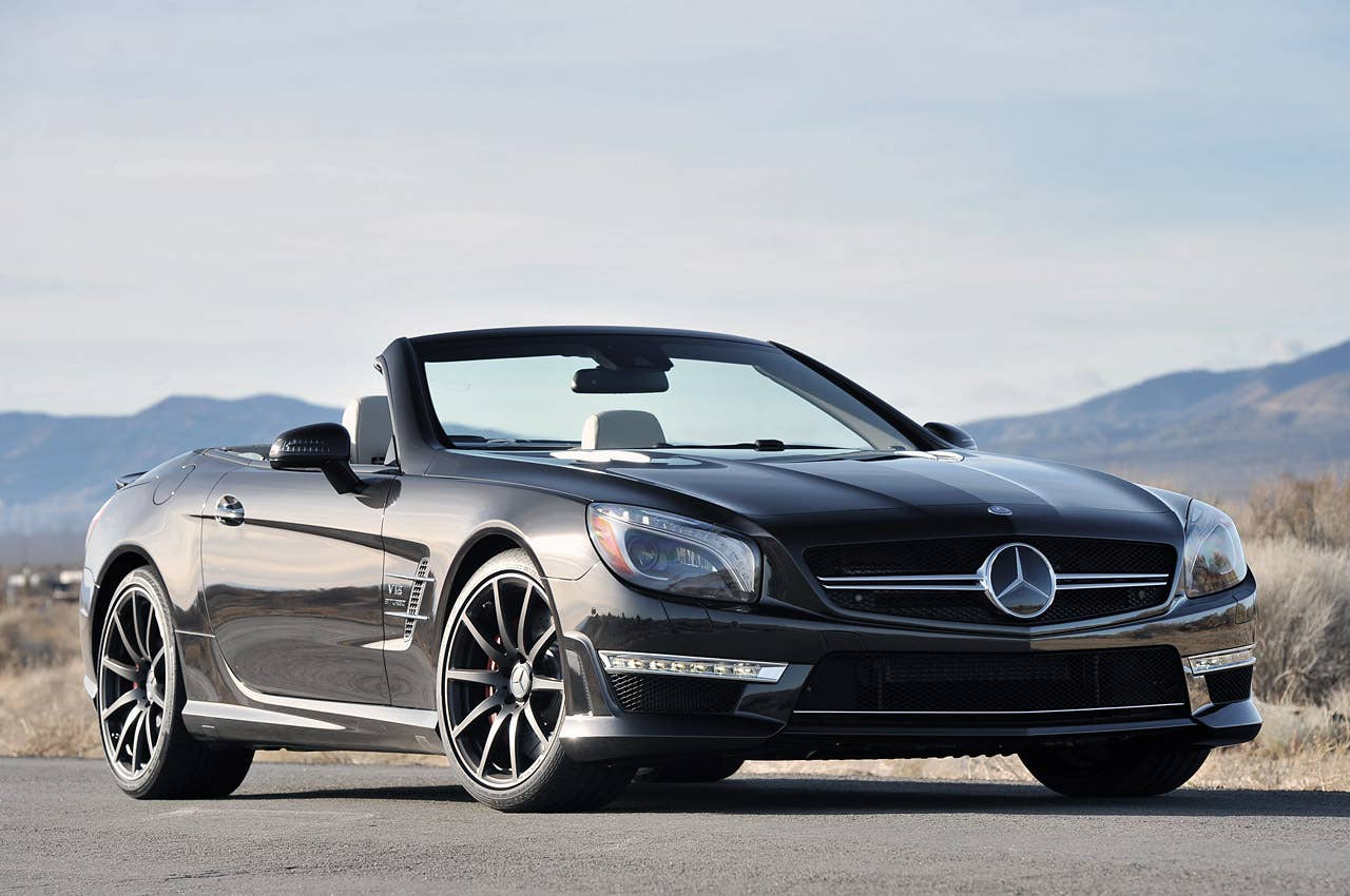 2013 Mercedes-Benz SL65 AMG front 3/4 view