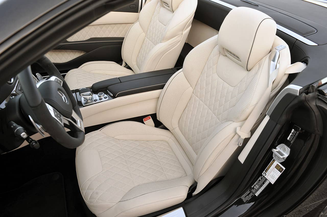 2013 Mercedes-Benz SL65 AMG seats
