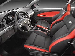 The Chevrolet Cobalt is available in four trims: Base, LS, LT and SS Turbocharged. The Base, LS and LT trims come standard with a 2.2-liter four-cylinder engine mated to either a five-speed manual or a four-speed automatic transmission. The SS Turbocharged comes with a 2.0-liter turbocharged four-cylinder engine mated to a five-speed manual transmission. The LS trim comes standard with: 15-inch steel wheels, air conditioning, front airbags with side curtain airbags, front bucket seats with a fold down rear seat, and a satellite radio; the Base trim shares all the same standard equipment as the LS except for the lack of air conditioning, making it the value leader in the Cobalt line-up.Research the Chevrolet CobaltChevrolet Cobalt OverviewChevrolet Cobalt PicturesFree Chevrolet Cobalt Price Quote